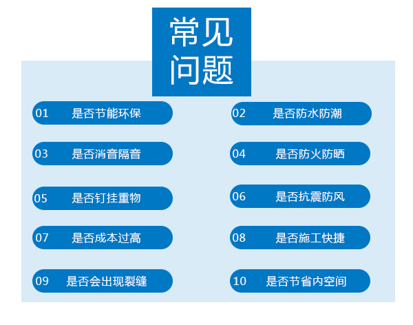 輕質(zhì)防火墻板防火極限如何避免開裂